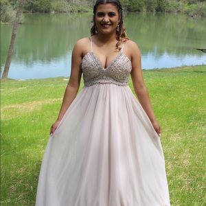 Blush Prom Dress